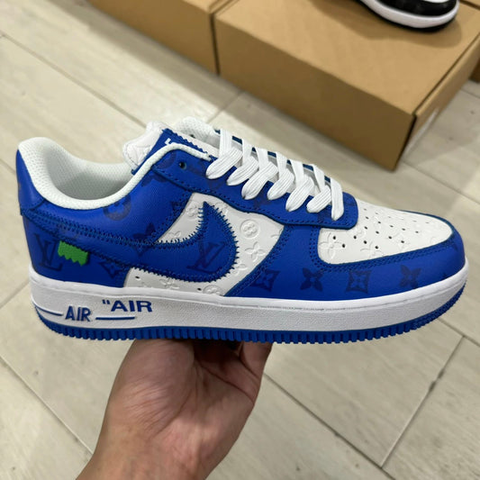 AF1 x LV Blue