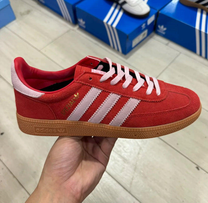 Adidas Spezial Red and Pink