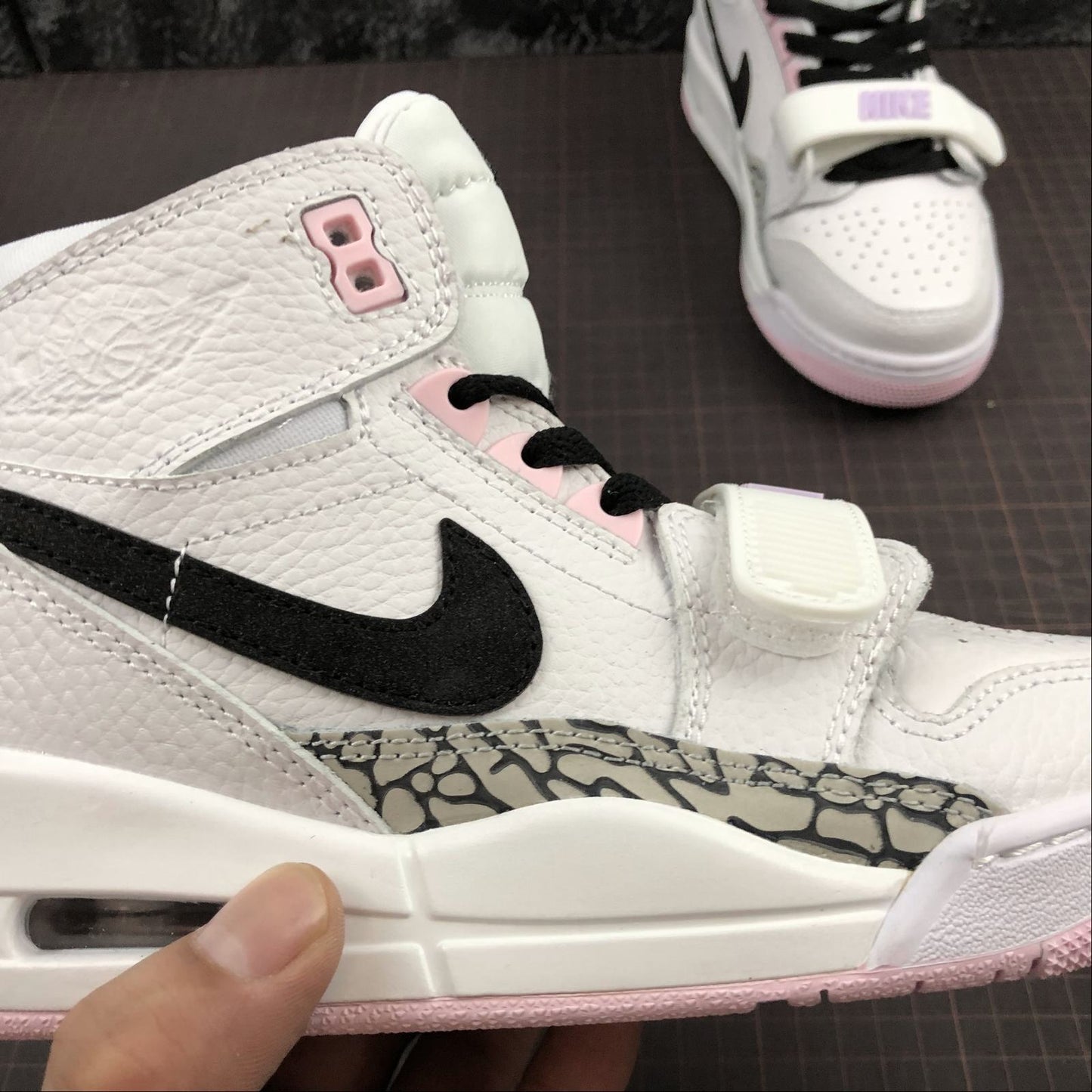 Legacy 312 White Black Pink Foam