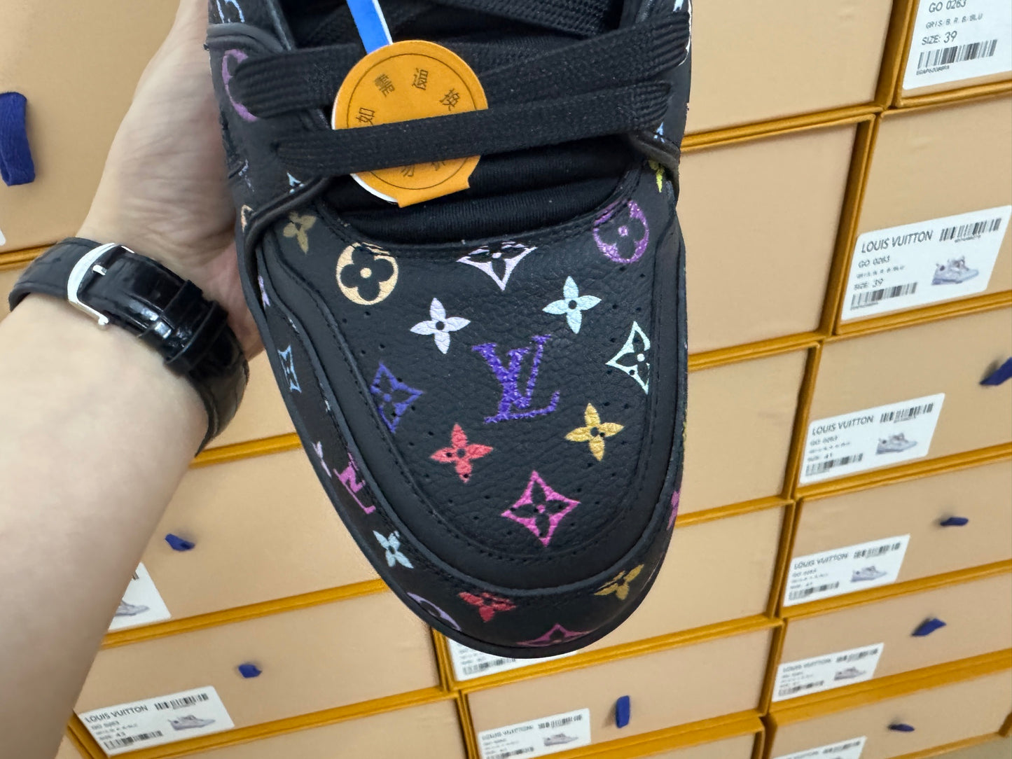 Trainer Monogram Black