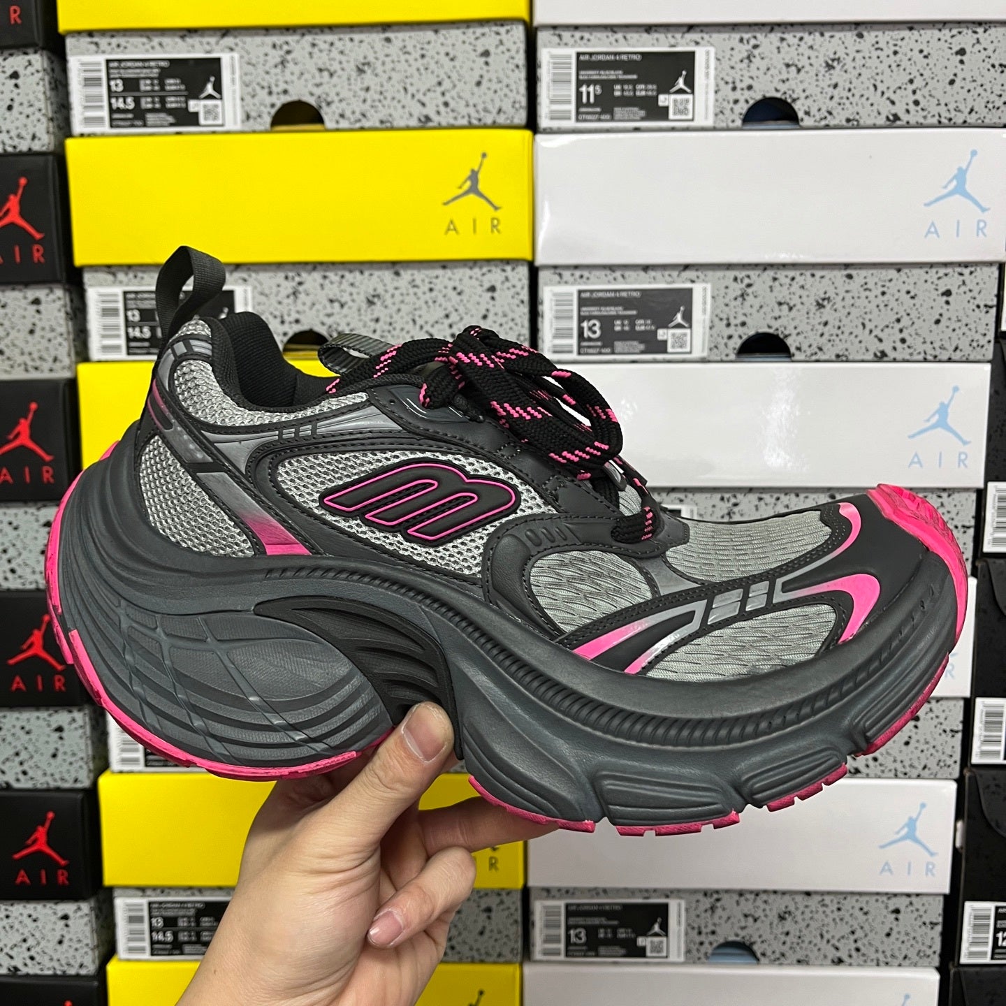 BLG 10XL Grey/Pink