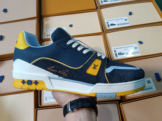 Trainer Navy and Yellow