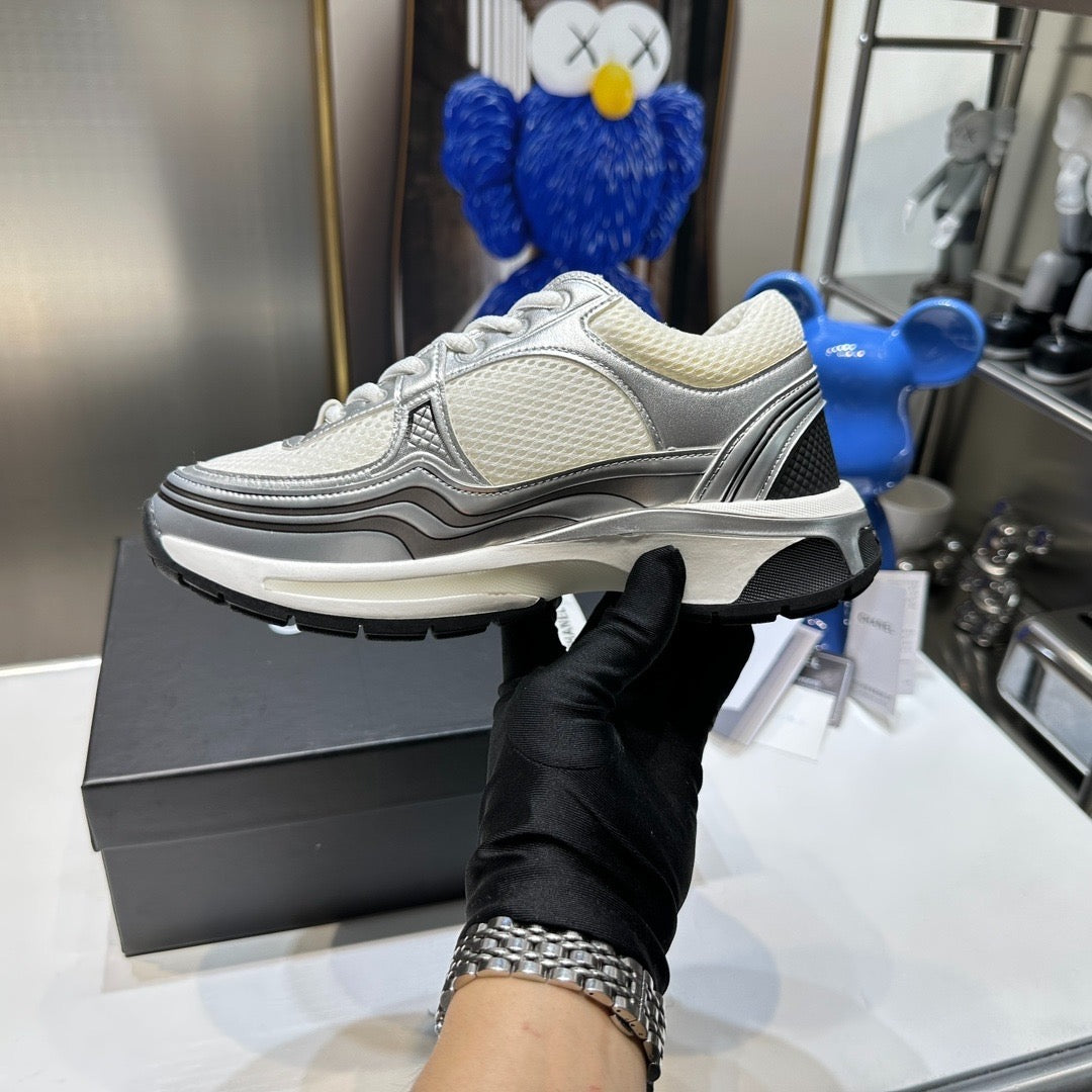 CHN White and Silver