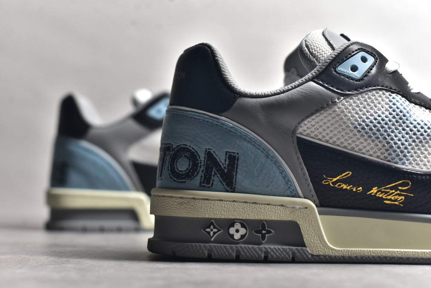 Trainer Blue and Green