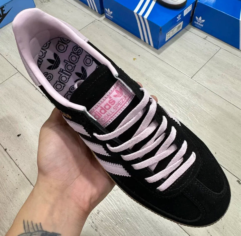 Adidas Spezial Black and Pink