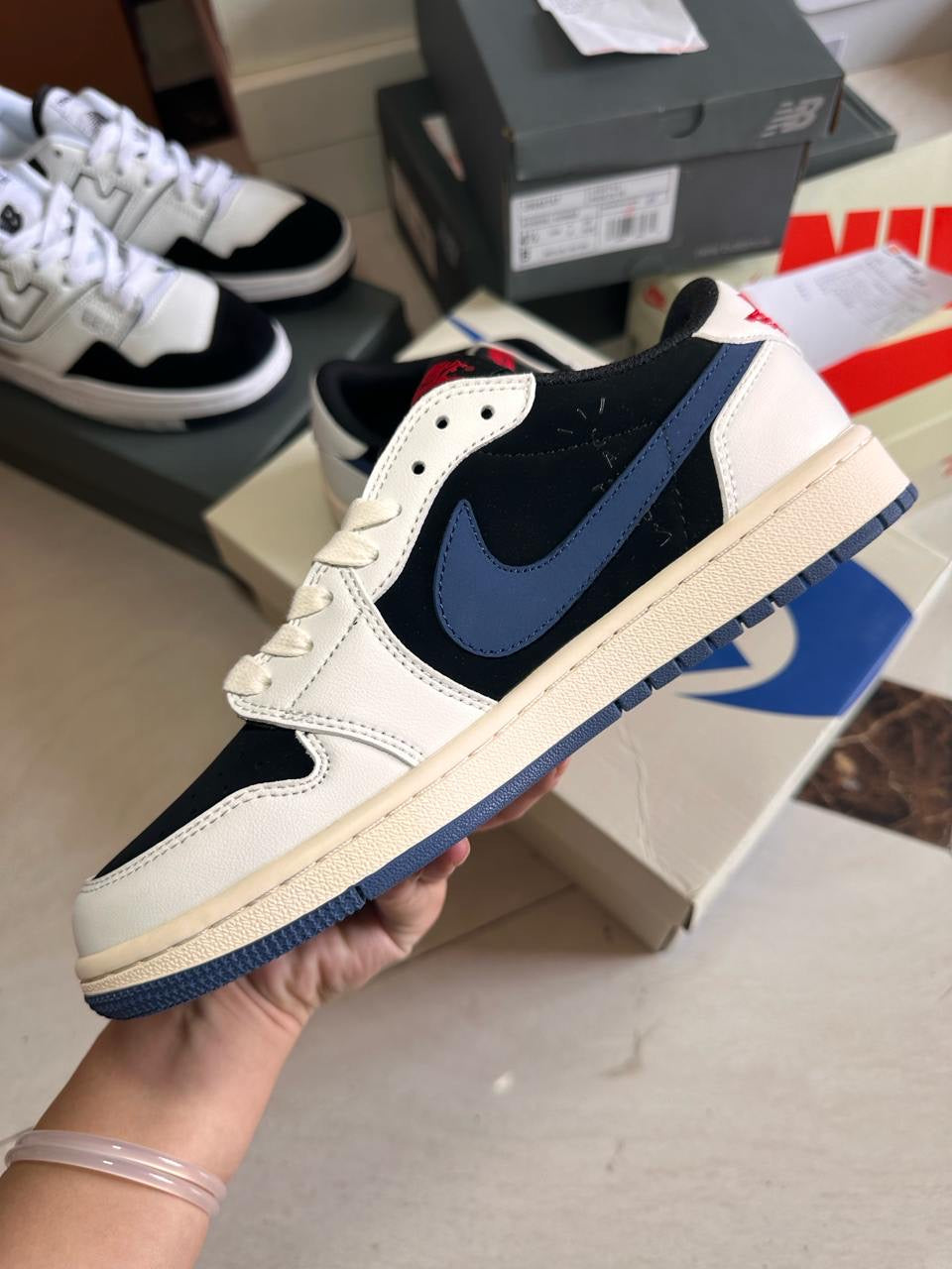 Travis Scott x Nike Air Jordan 1 Low OG SP"Midnight Blue"