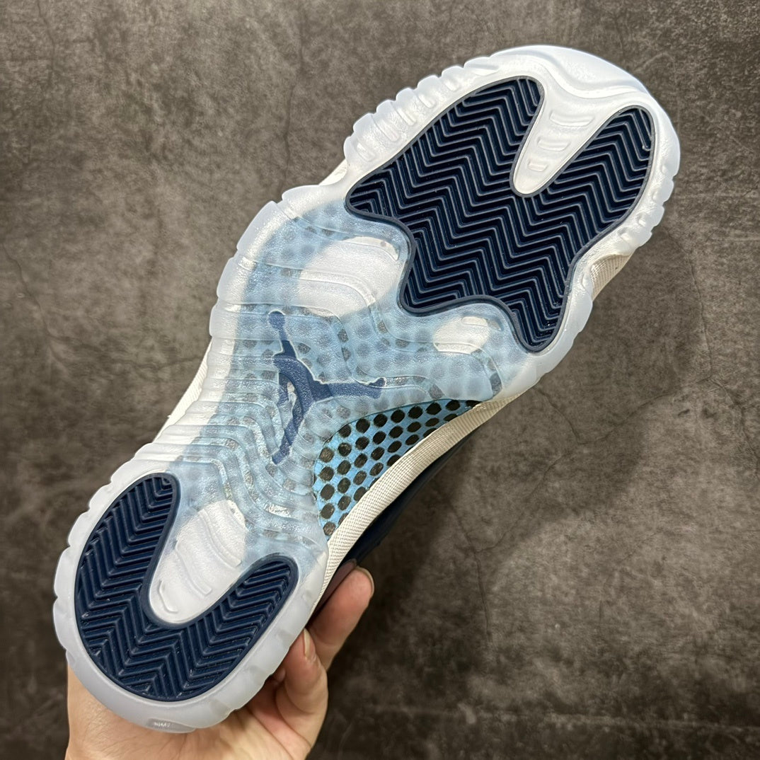 AJ11 Retro High White and Blue Navy