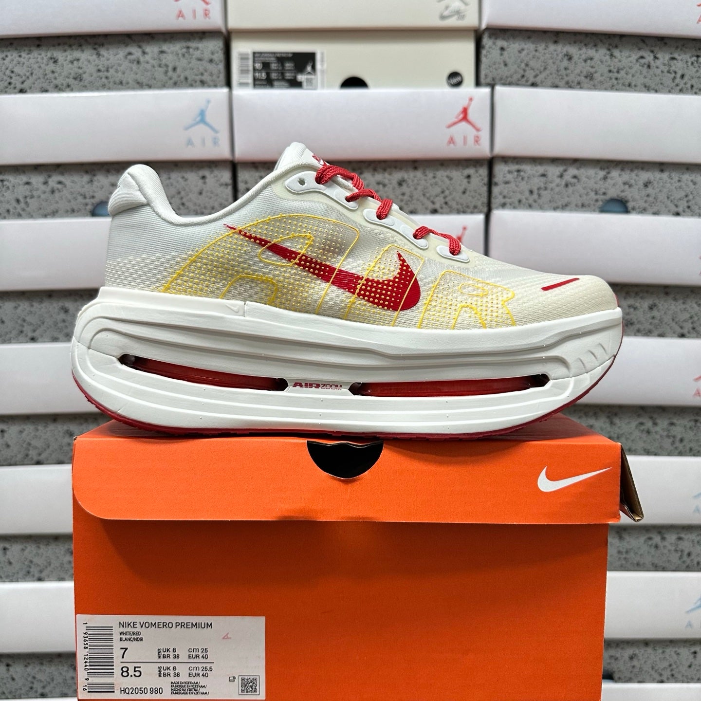 Vomero Premium Yeloow/White/Red