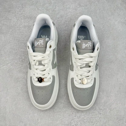 Bape STA Low #6 Grey/White