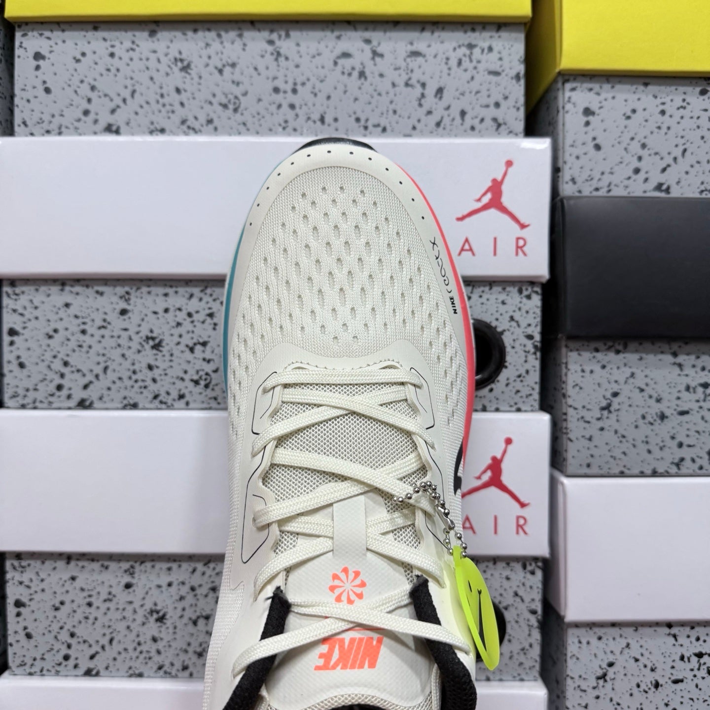 Nk Air Alphazoom White/Pink/Blue
