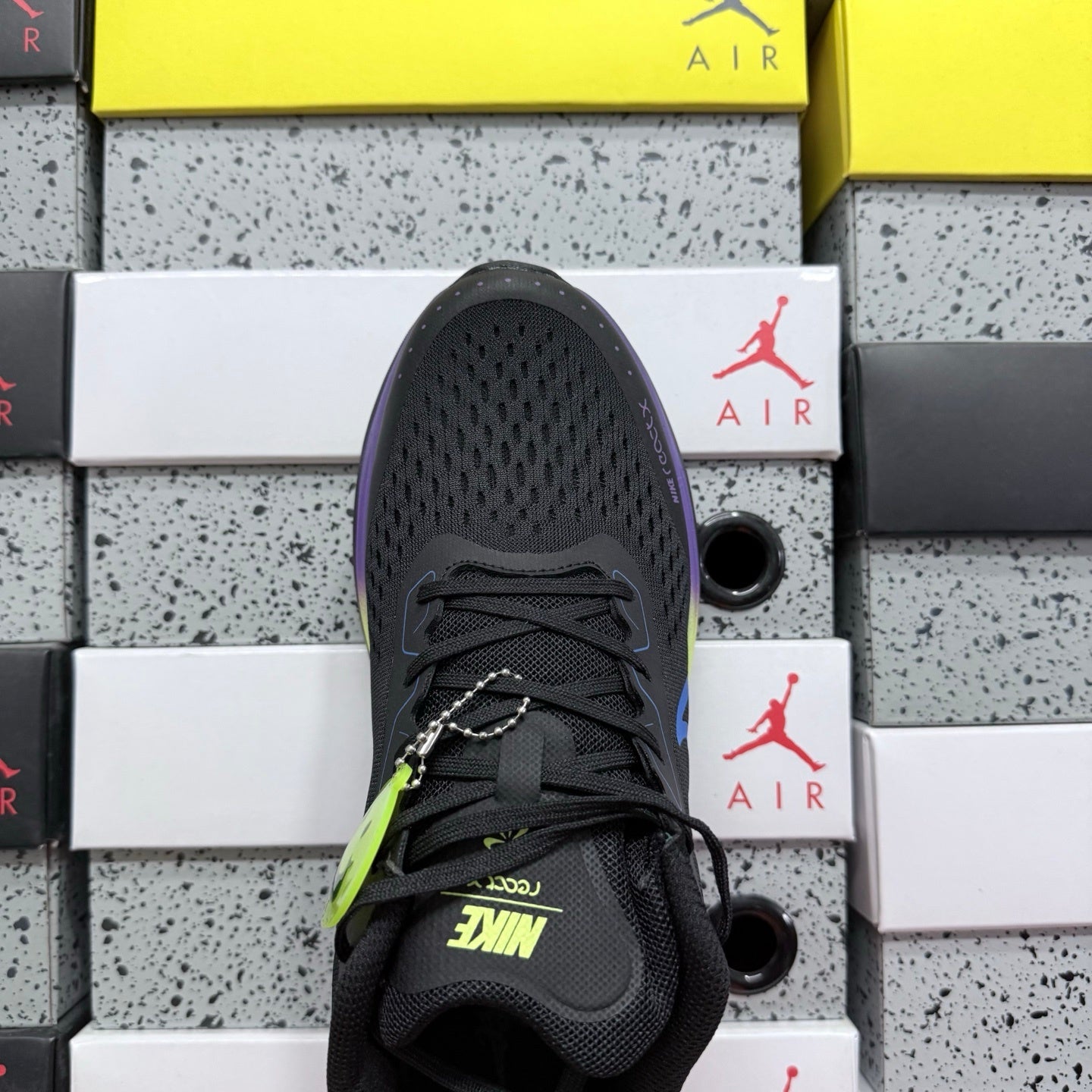 Nk Air Alphazoom Black/Purple