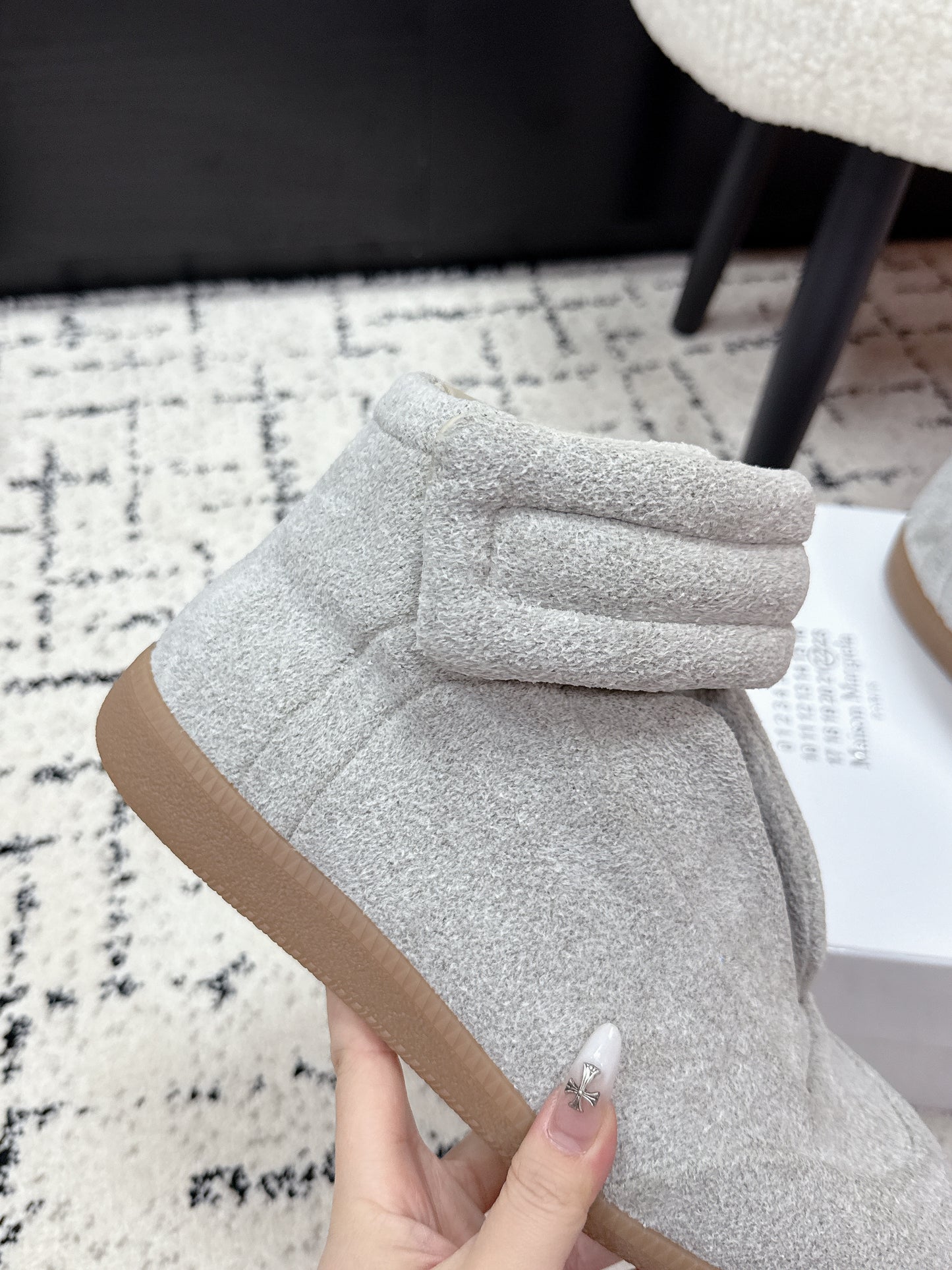 Maison High Grey Cotton