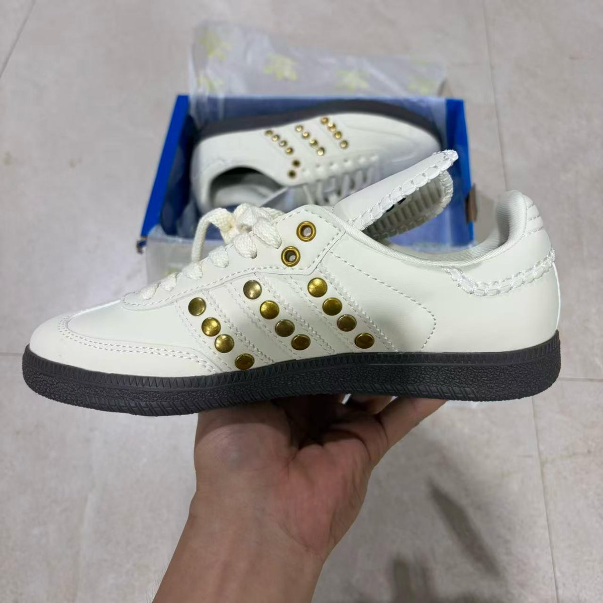 Samba x Wales Bonner tudded Pack Cream
