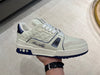 Trainer White and Blue