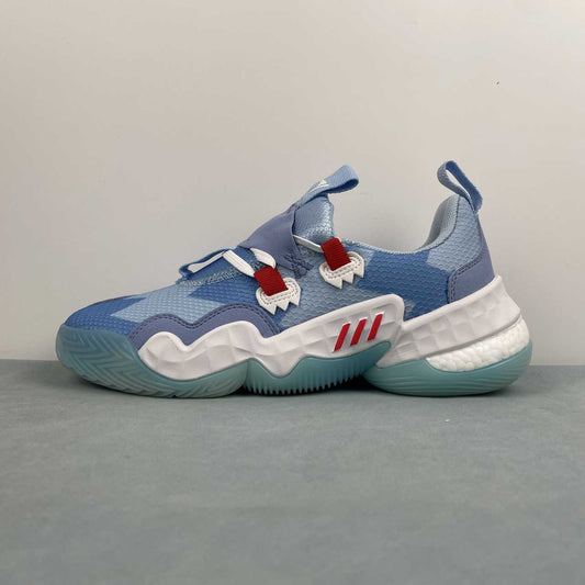 AD Trae Young 1.0 Cotton Candy Blue Red Green