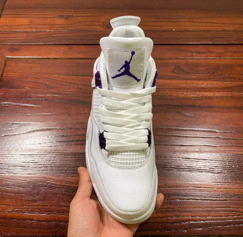 Air Jordan 4 Retro "Metallic Pack - Purple"