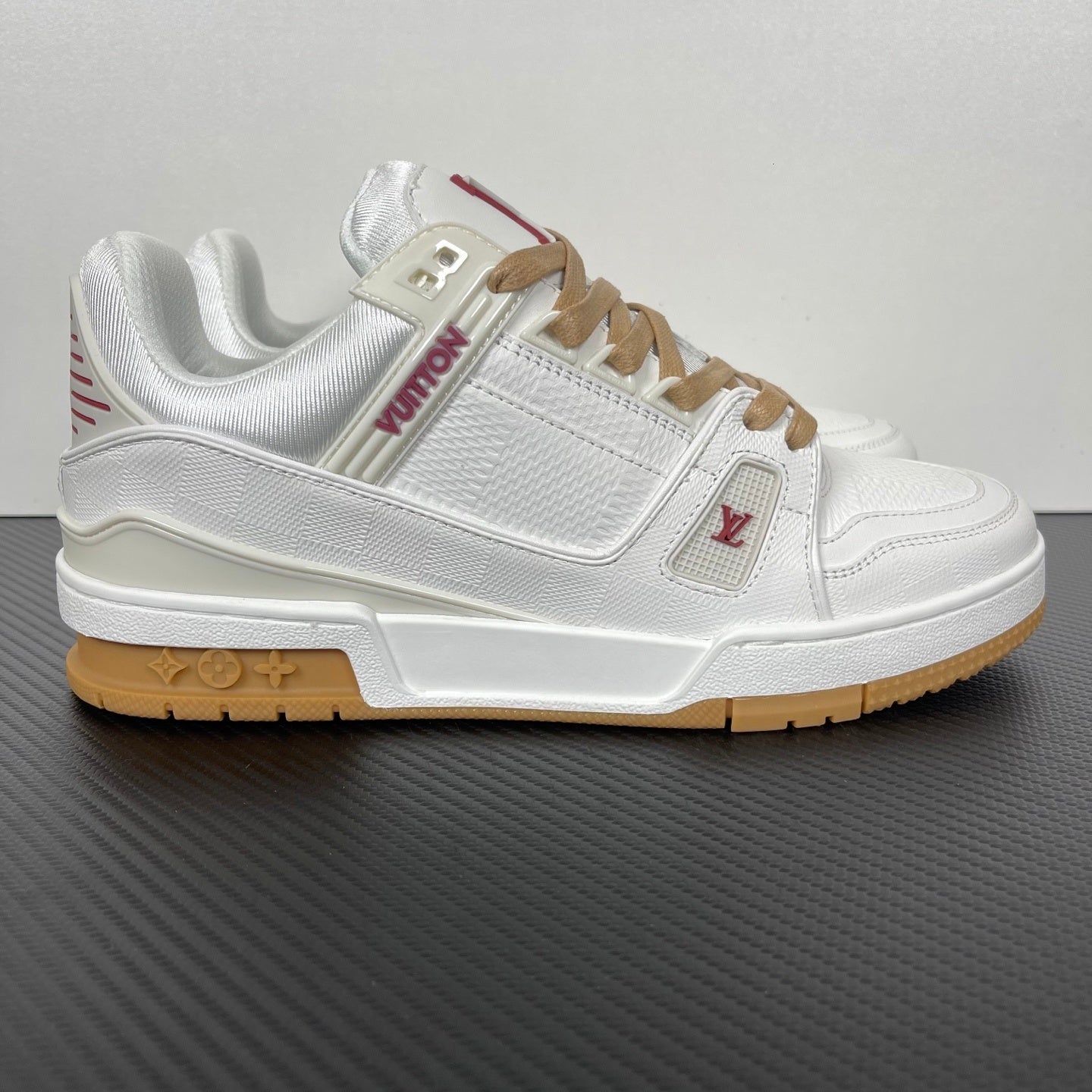 Trainer White and Bordeaux