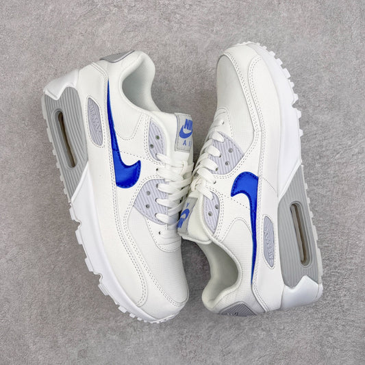 Air Max 90 White Metalic Blue