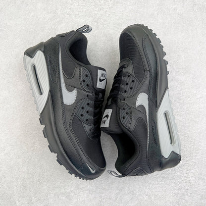 90 Black Metallic Silver Mini Swoosh