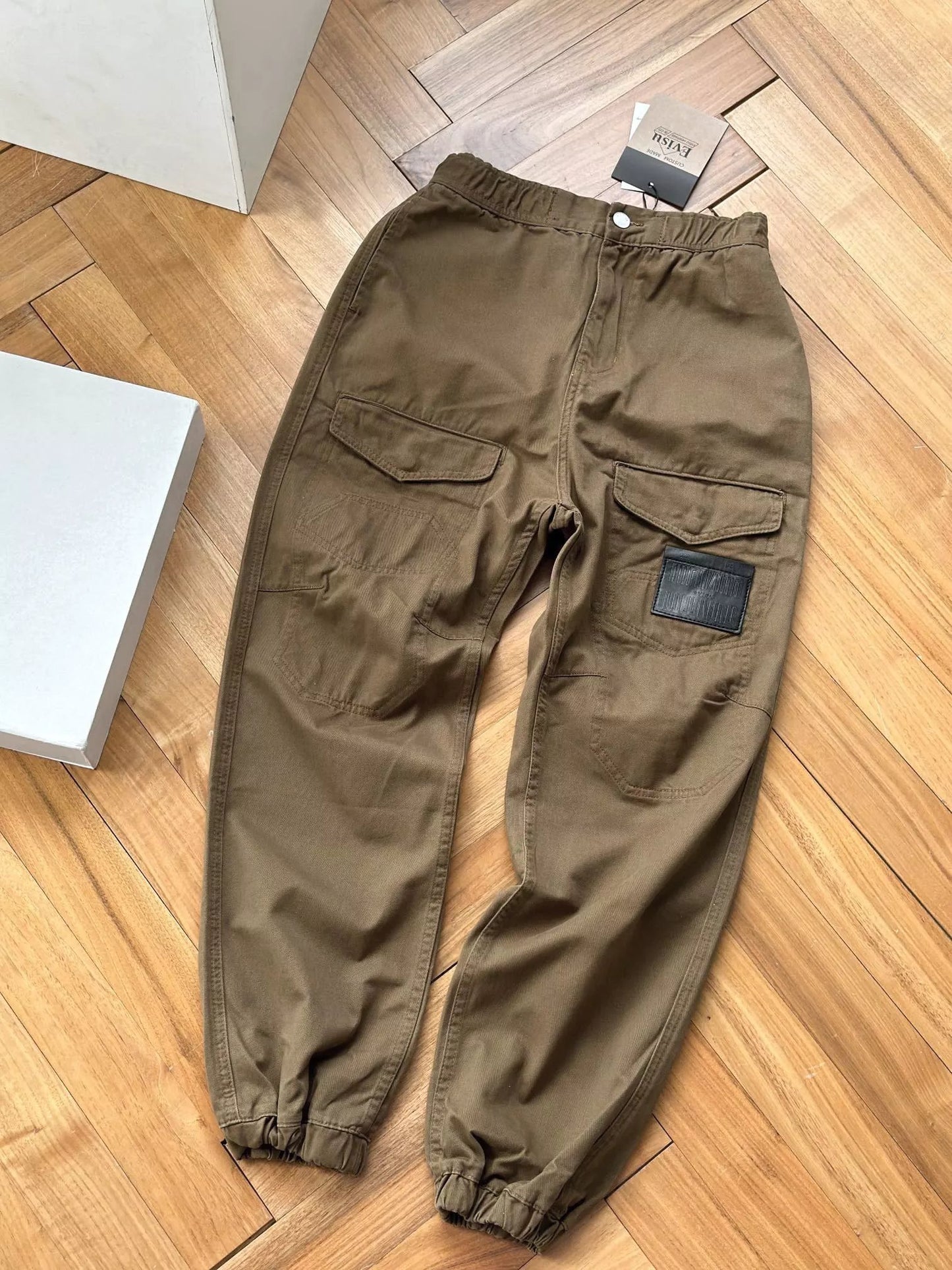 Evisu calça de ganga