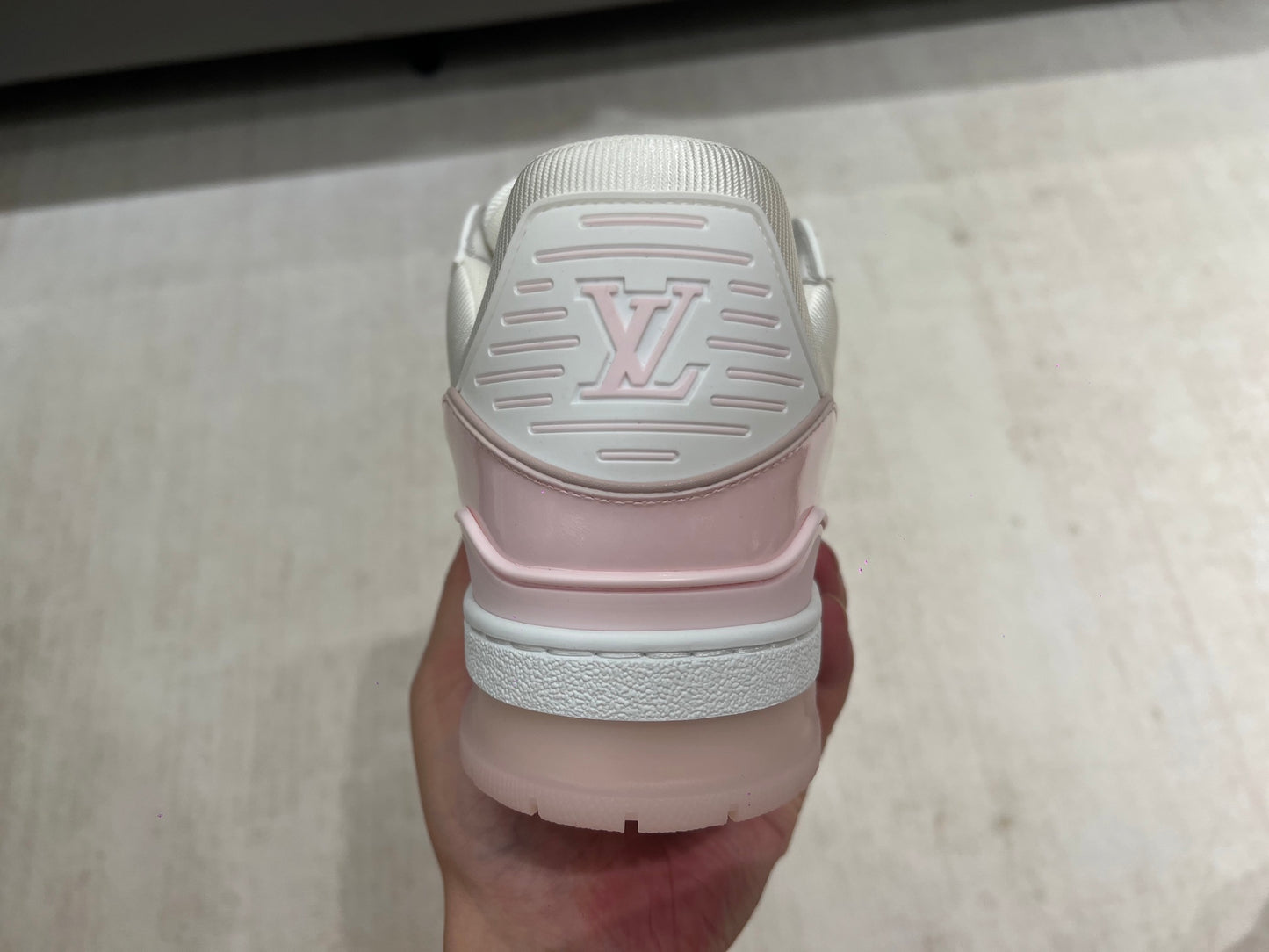 Trainer White and Pink