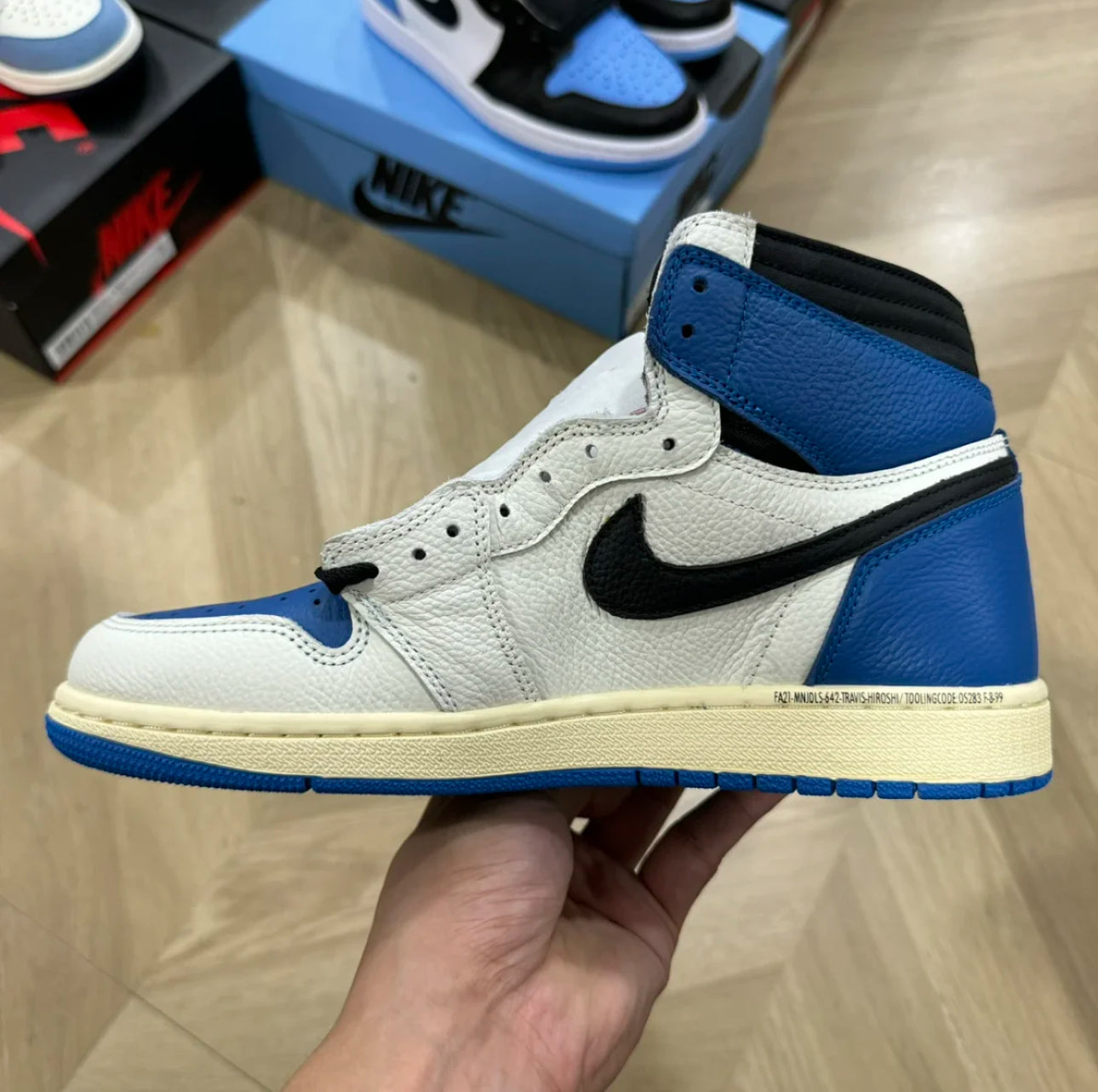 Air Jordan 1 High x Travis Scott Fragment