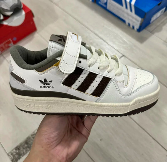 Adidas Fórum 84 White and Marrom