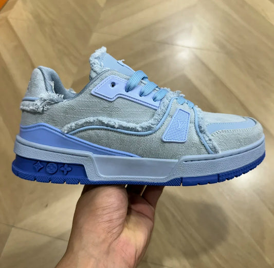 Louis Vuitton Trainer Jeans Blue