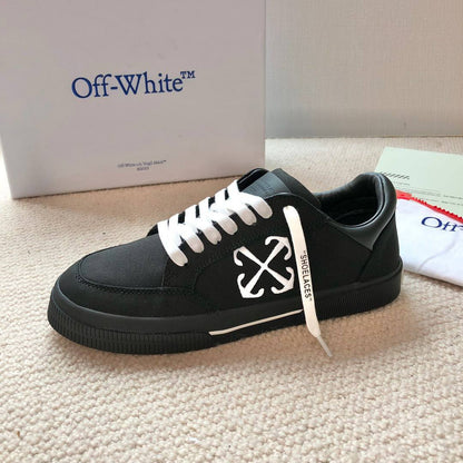 Off-White New Low Vulcanized Black White