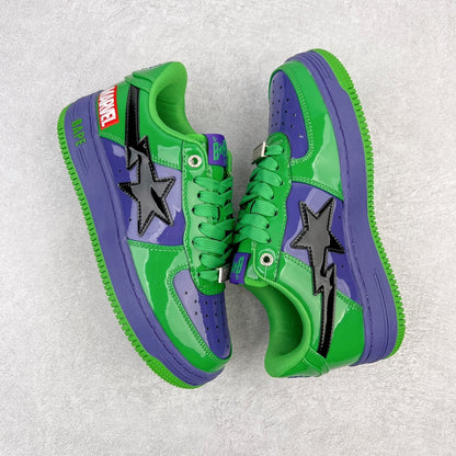 Bape STA Low Marvel Comics Hulk