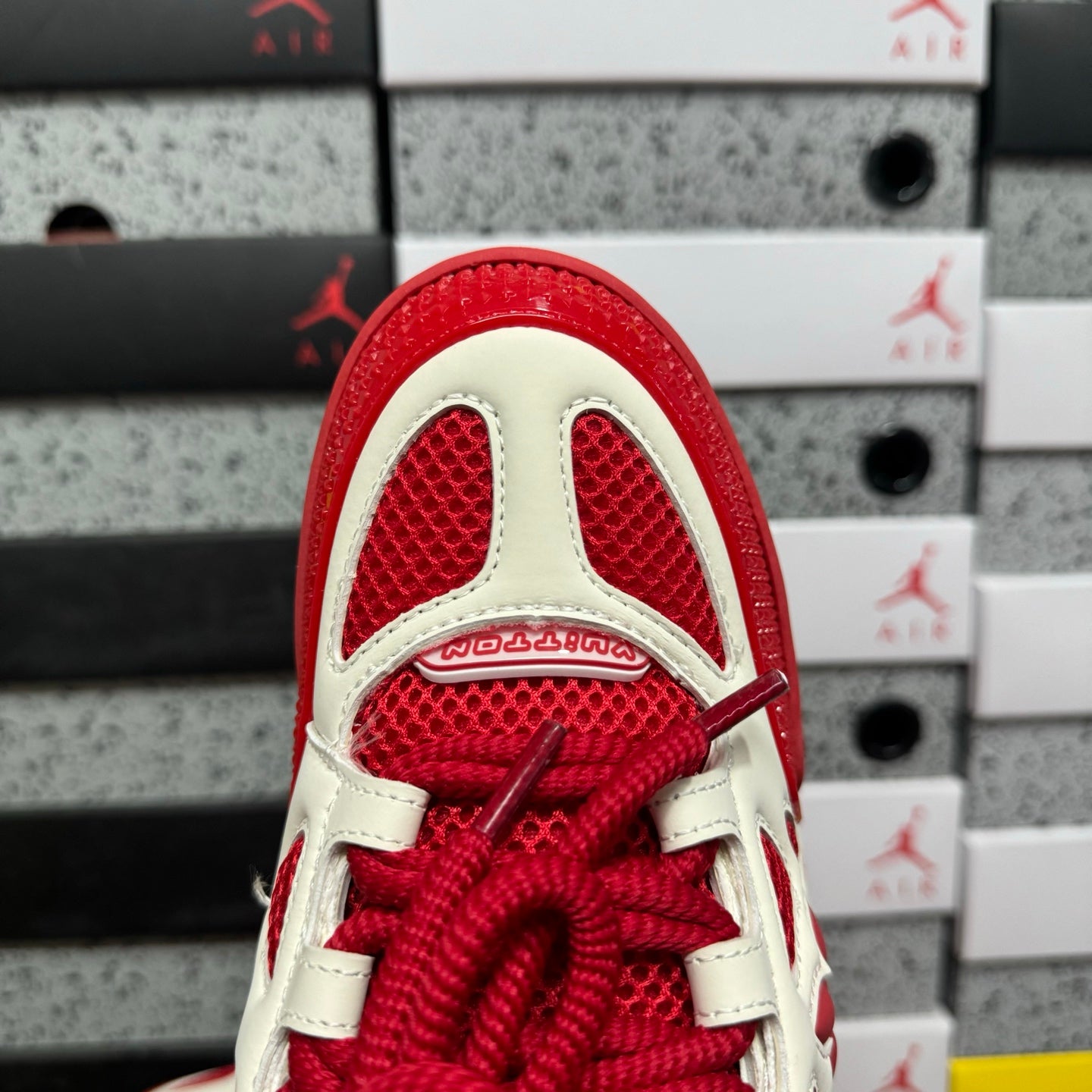 LV Skate Red White