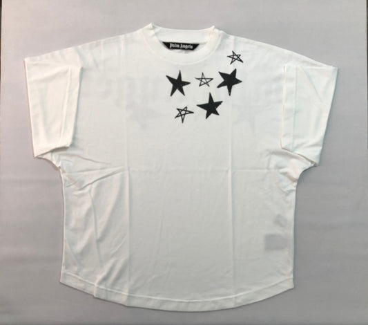 stars printed oversize tshirt