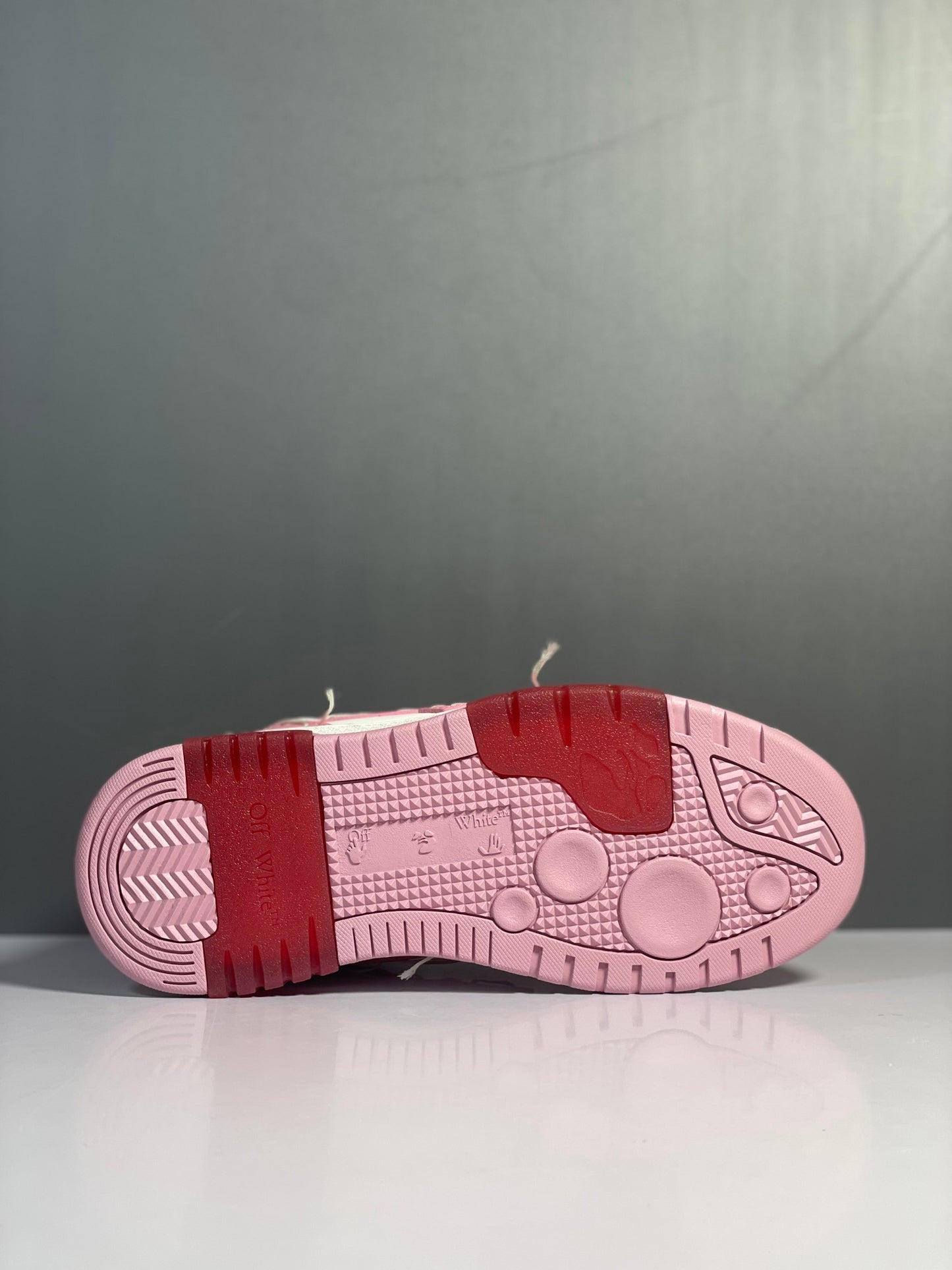 OF Out of Office Stitches Pink White