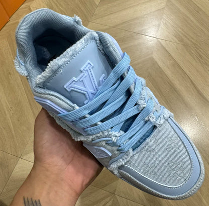 Louis Vuitton Trainer Jeans Blue