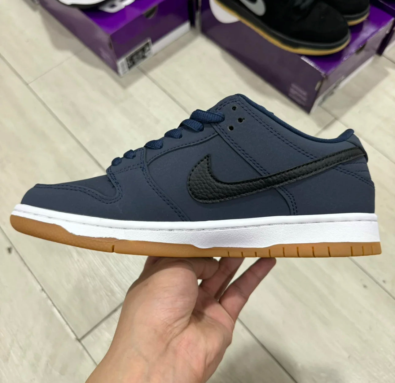 SB Dunk Low Midnight Navy