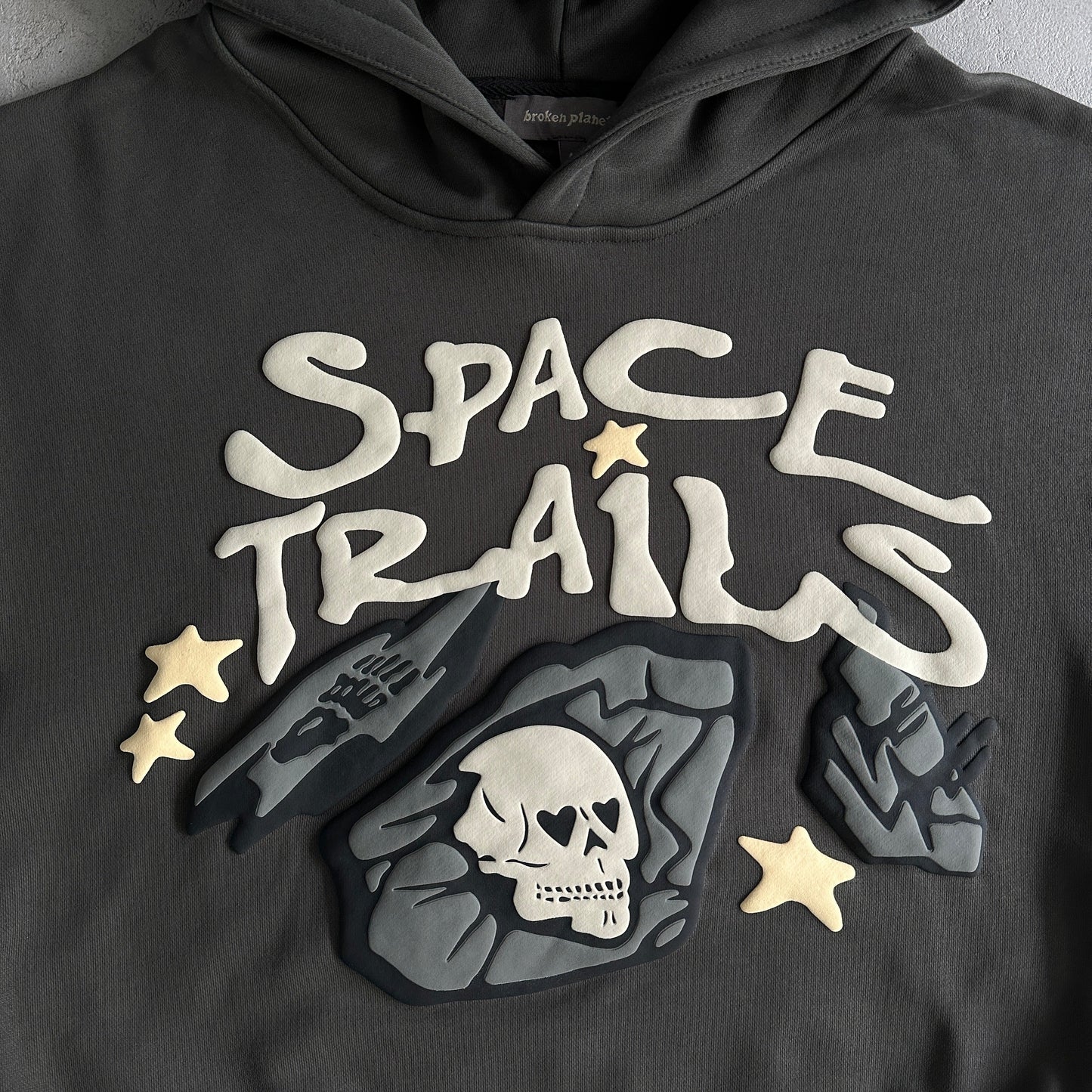 bpm wide leg beluga gray hoodie
