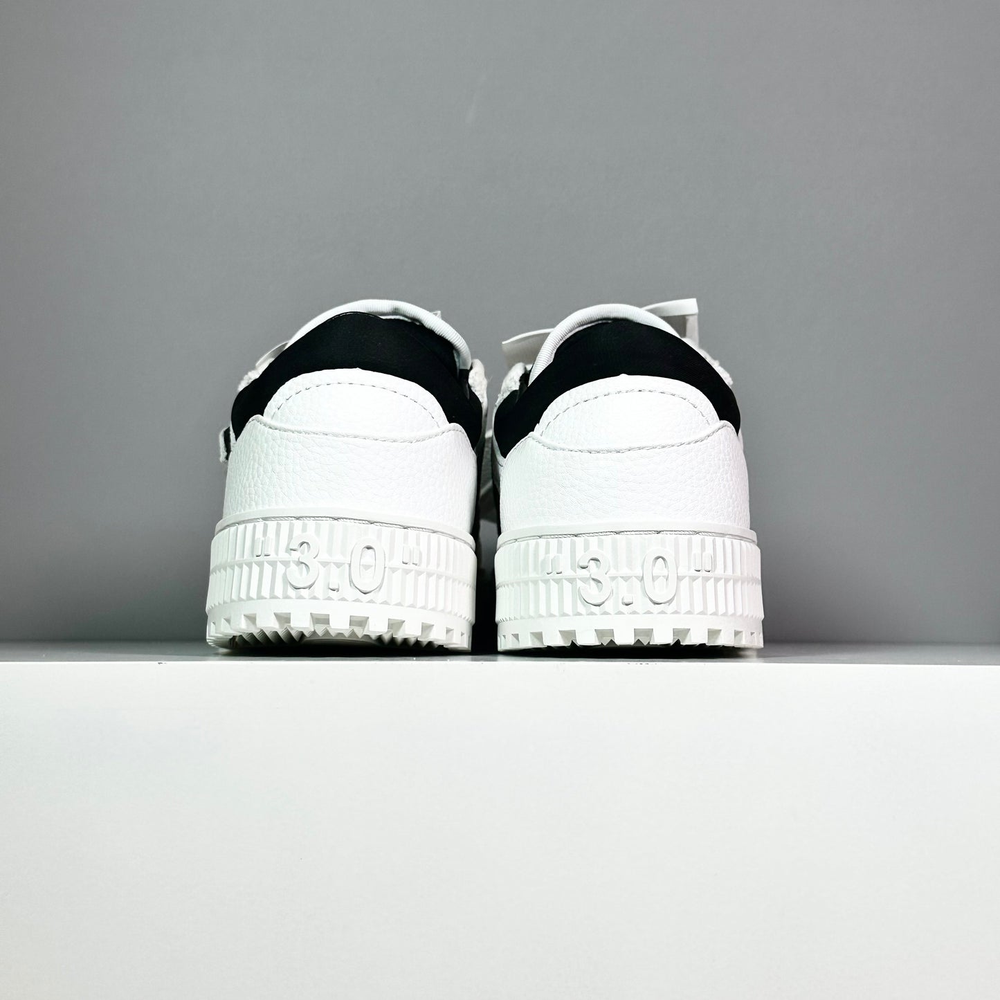 OF 3.0 Off-Court Double Black White
