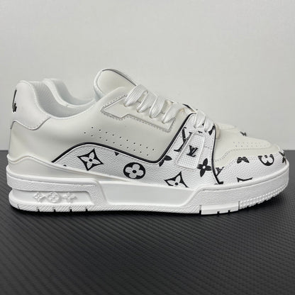 Trainer White Monogram