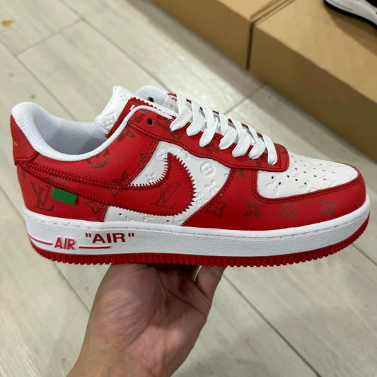 AF1 x LV Red