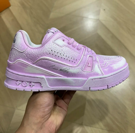 Louis Vuitton Trainer Purple Washed