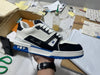 Trainer White and Blue