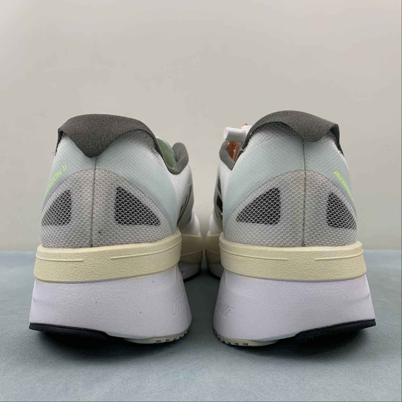 Adizero Boston 11 White Black