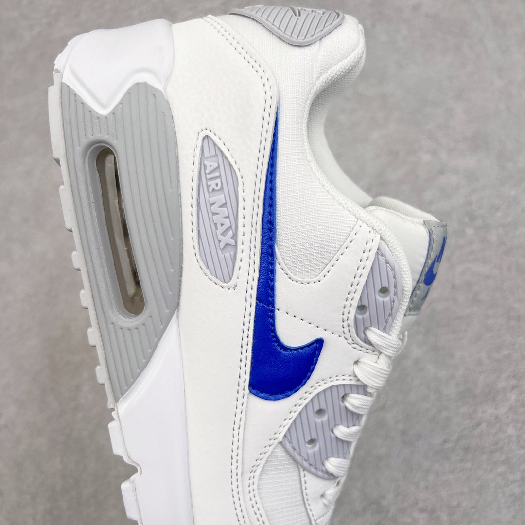 Air Max 90 White Metalic Blue