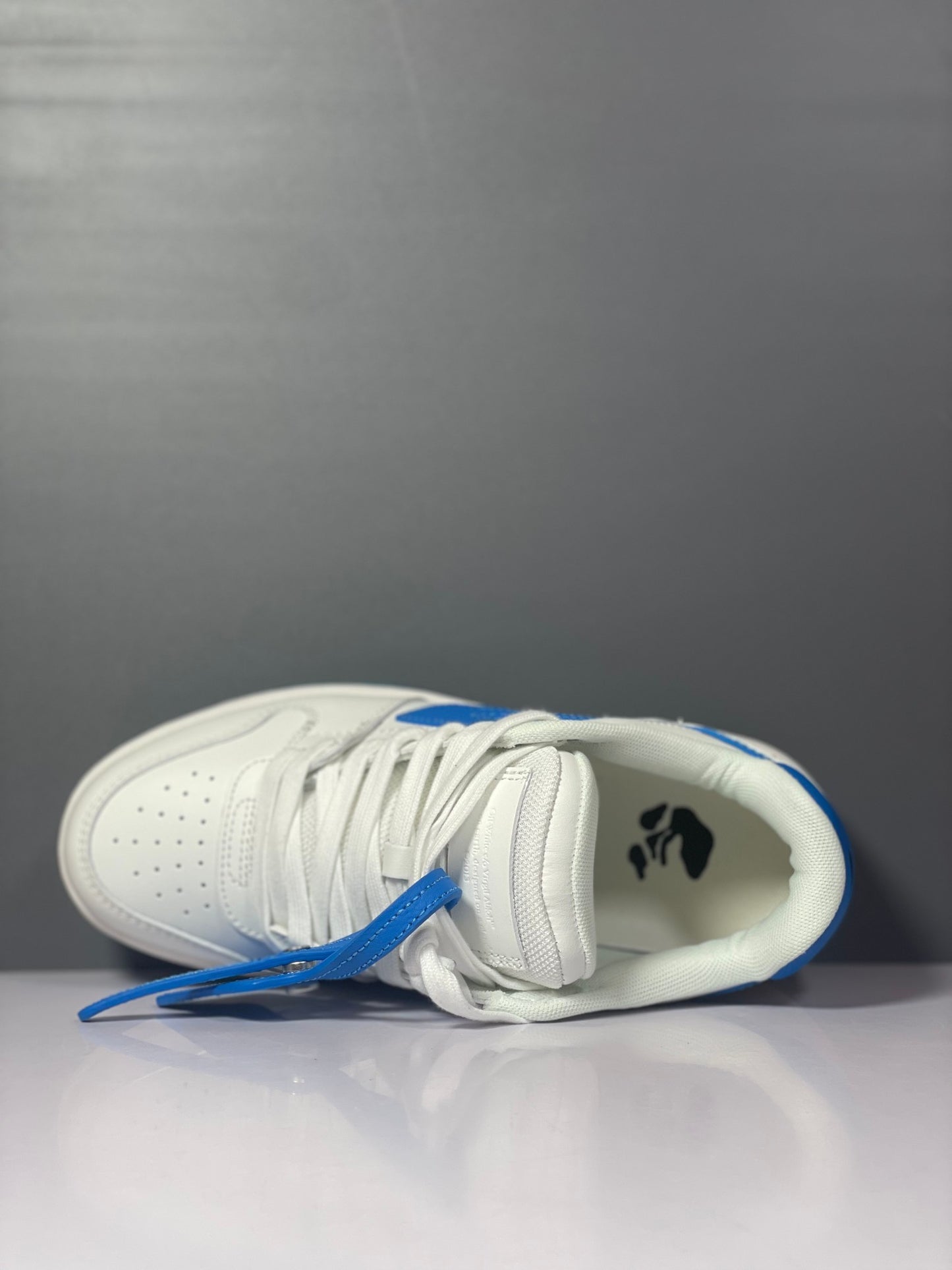 OF Out of Office Double White Blue