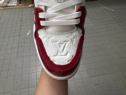 Trainer White and Red