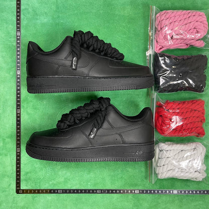 AF1 Rope Laces Black