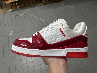 Trainer White and Red