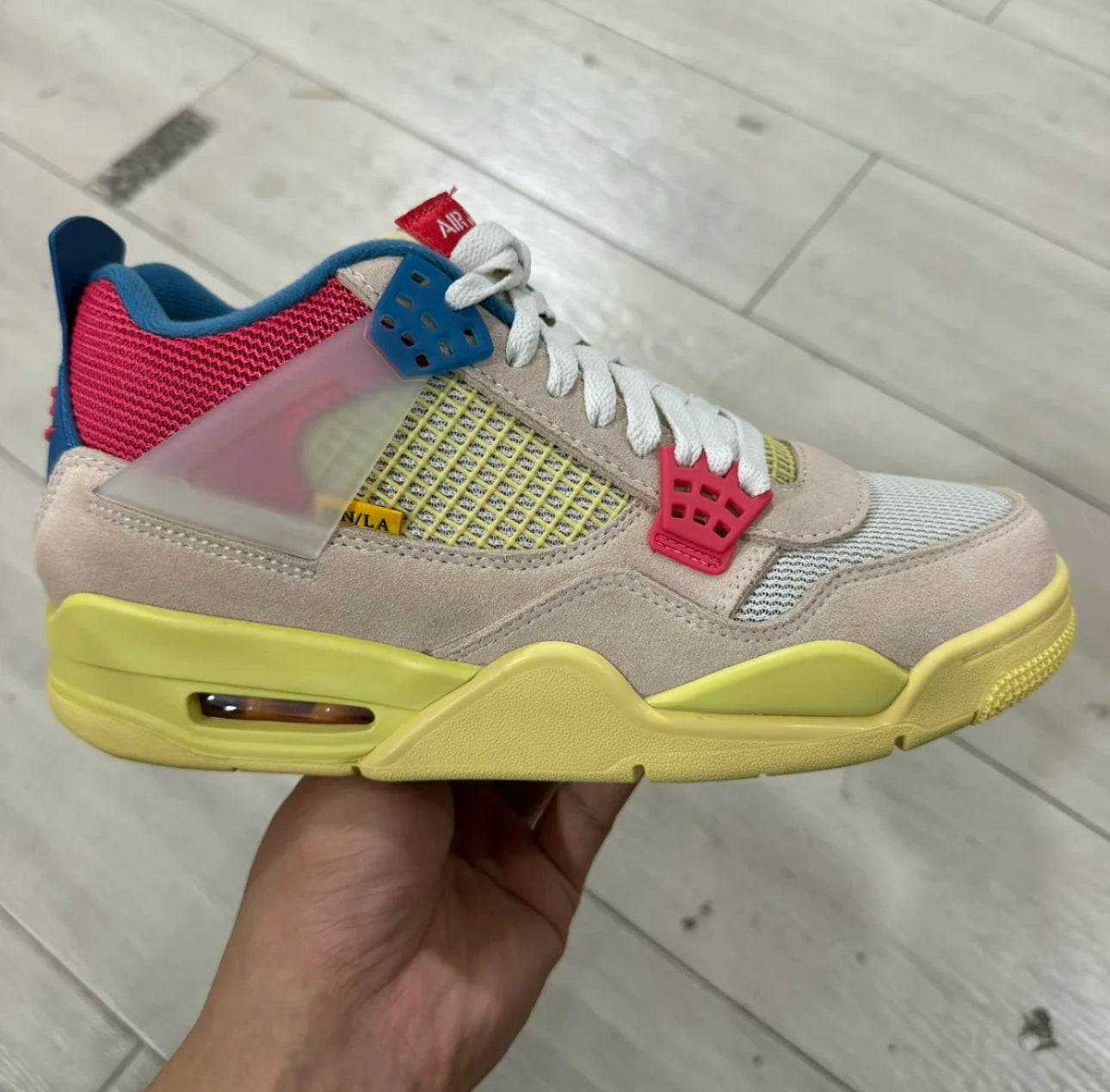 Air Jordan 4 x Union Guava Ice