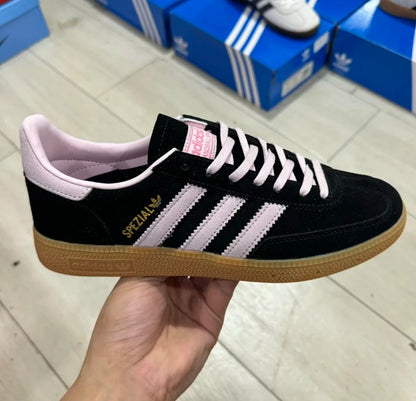 Adidas Spezial Black and Pink