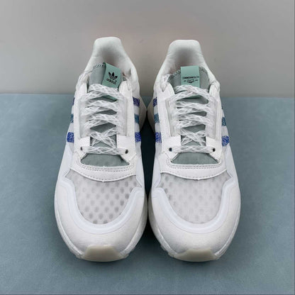 AD Boot 500 White Blue Red